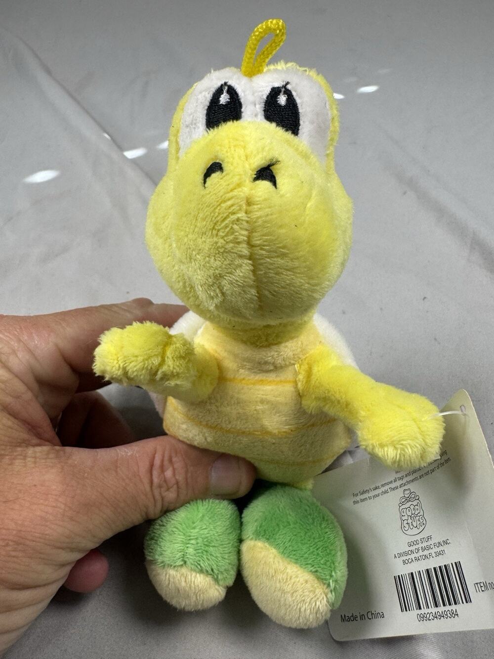 Super Mario Koopa Troopa Plush Toy 8” Nintendo Good Stuff 2018 NWT